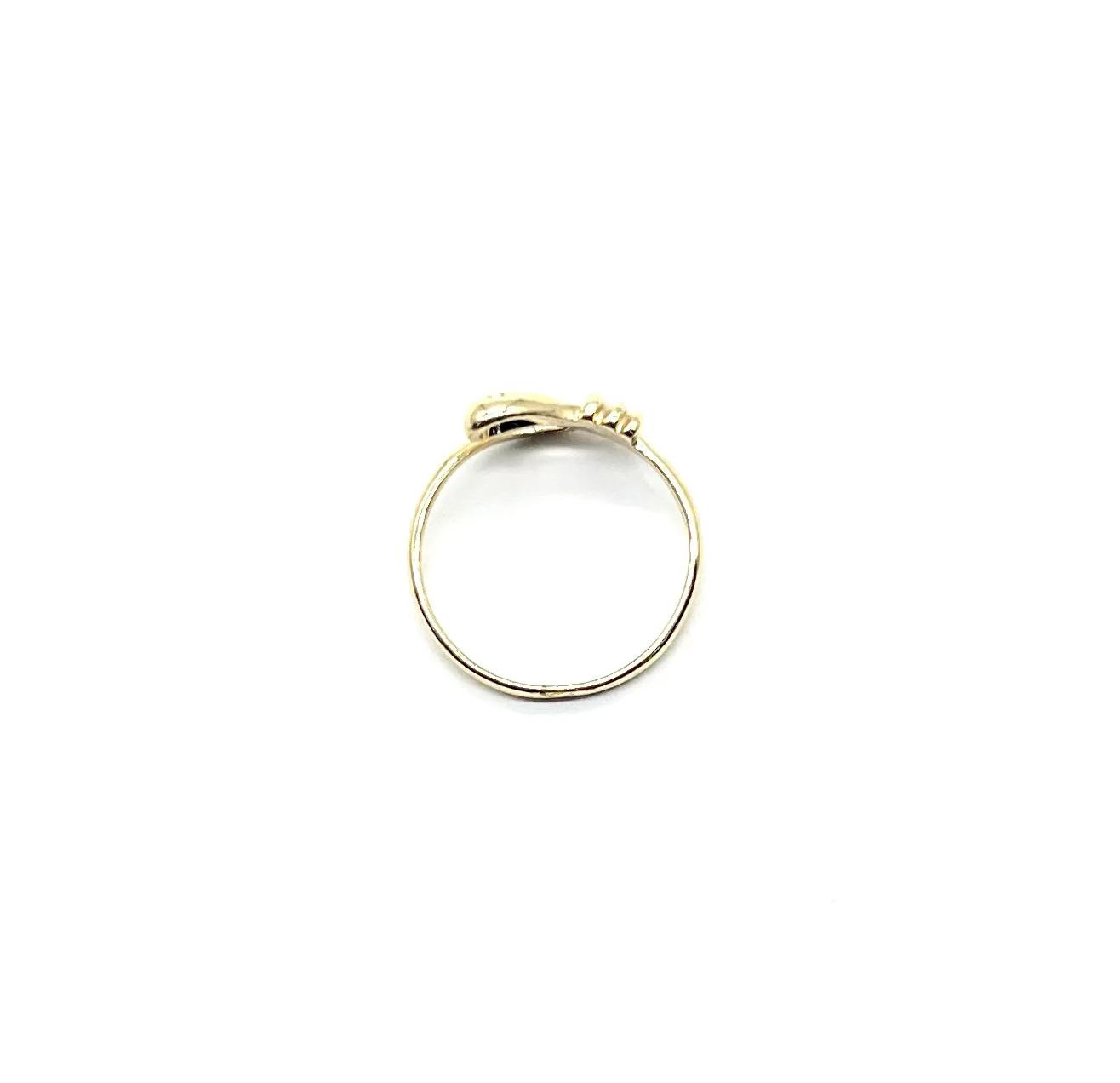 14k Yellow Gold Snake Ring