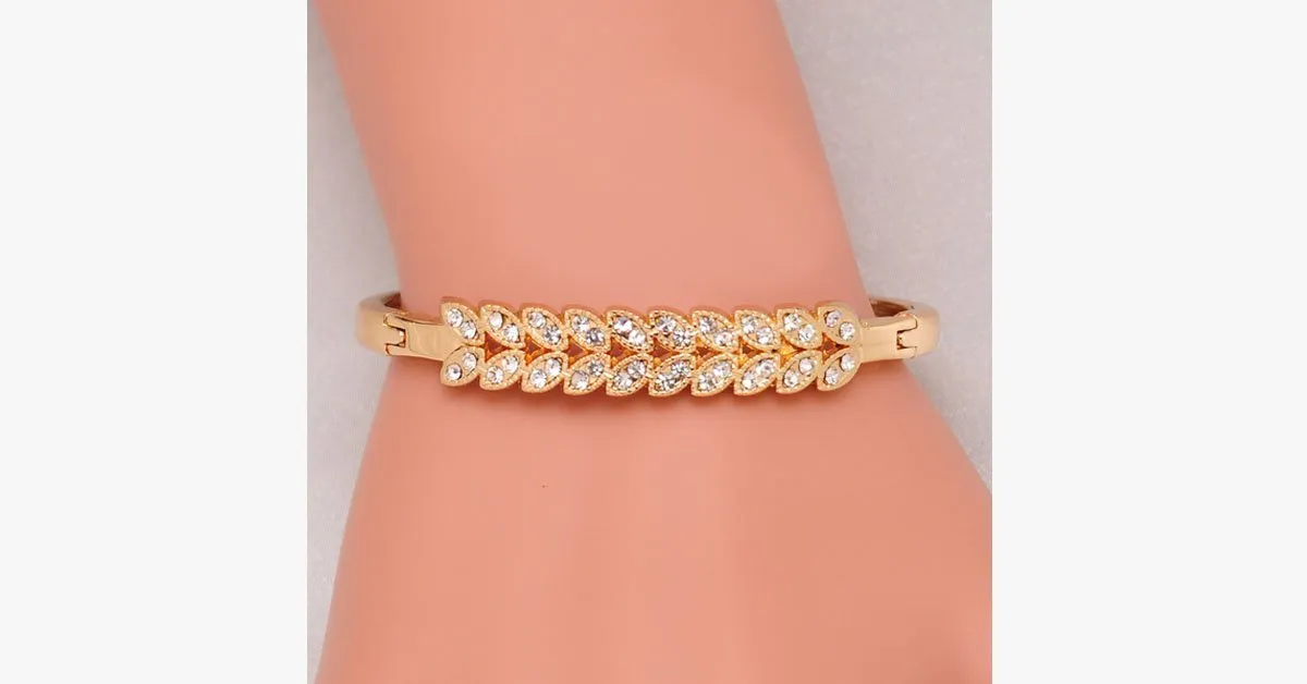 18K Yellow Gold Plated Bracelet