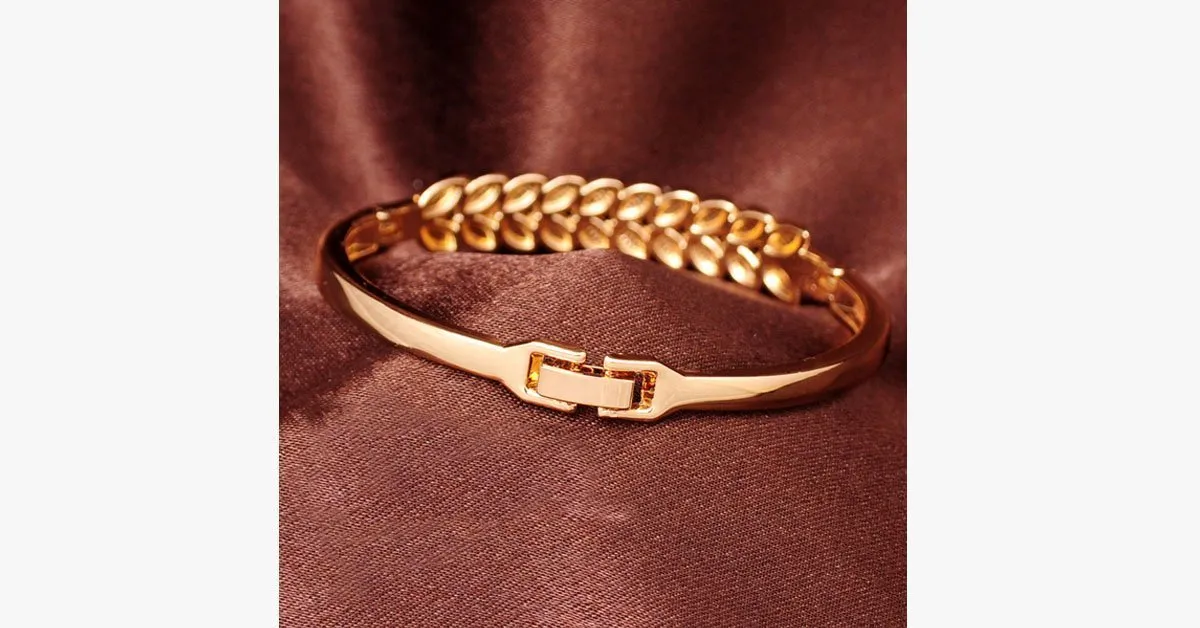 18K Yellow Gold Plated Bracelet