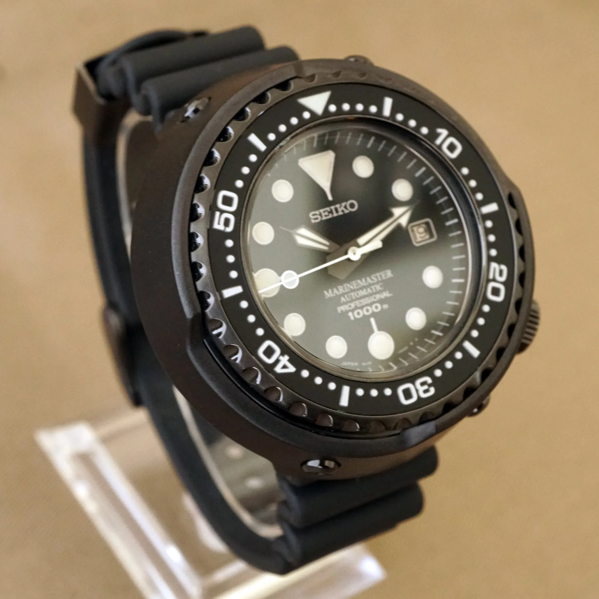 2015 SEIKO MARINEMASTER "EMPEROR TUNA" 1000M SBDX011 / 8L35-00C0 DIVERS WATCH