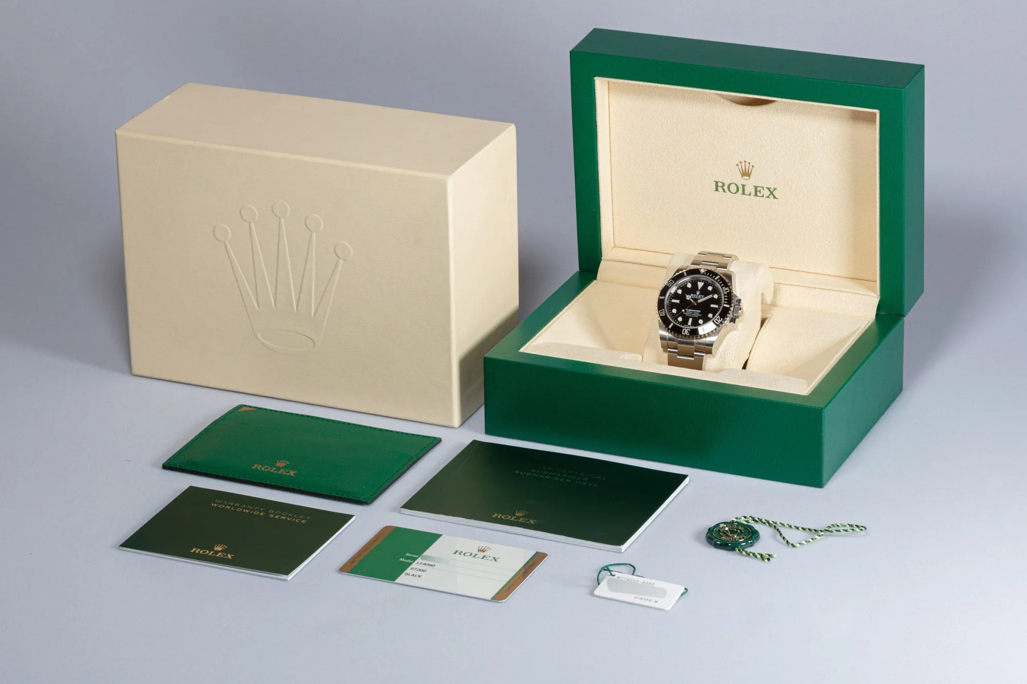 2020 Rolex Submariner 114060 with Box and Card