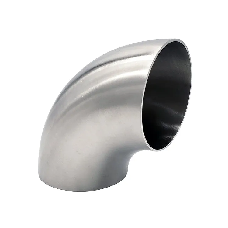 3.000" OD x 0.047" (1.2mm) Tight Radius 90° Mandrel Bend - (3.000" CLR) - CP1 Titanium