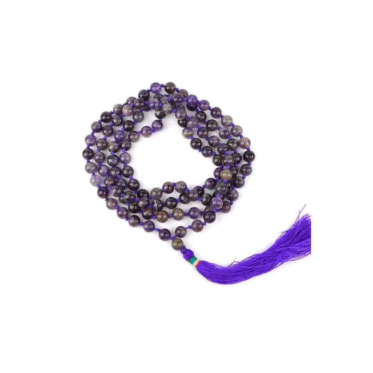 Amethyst Beads Mala