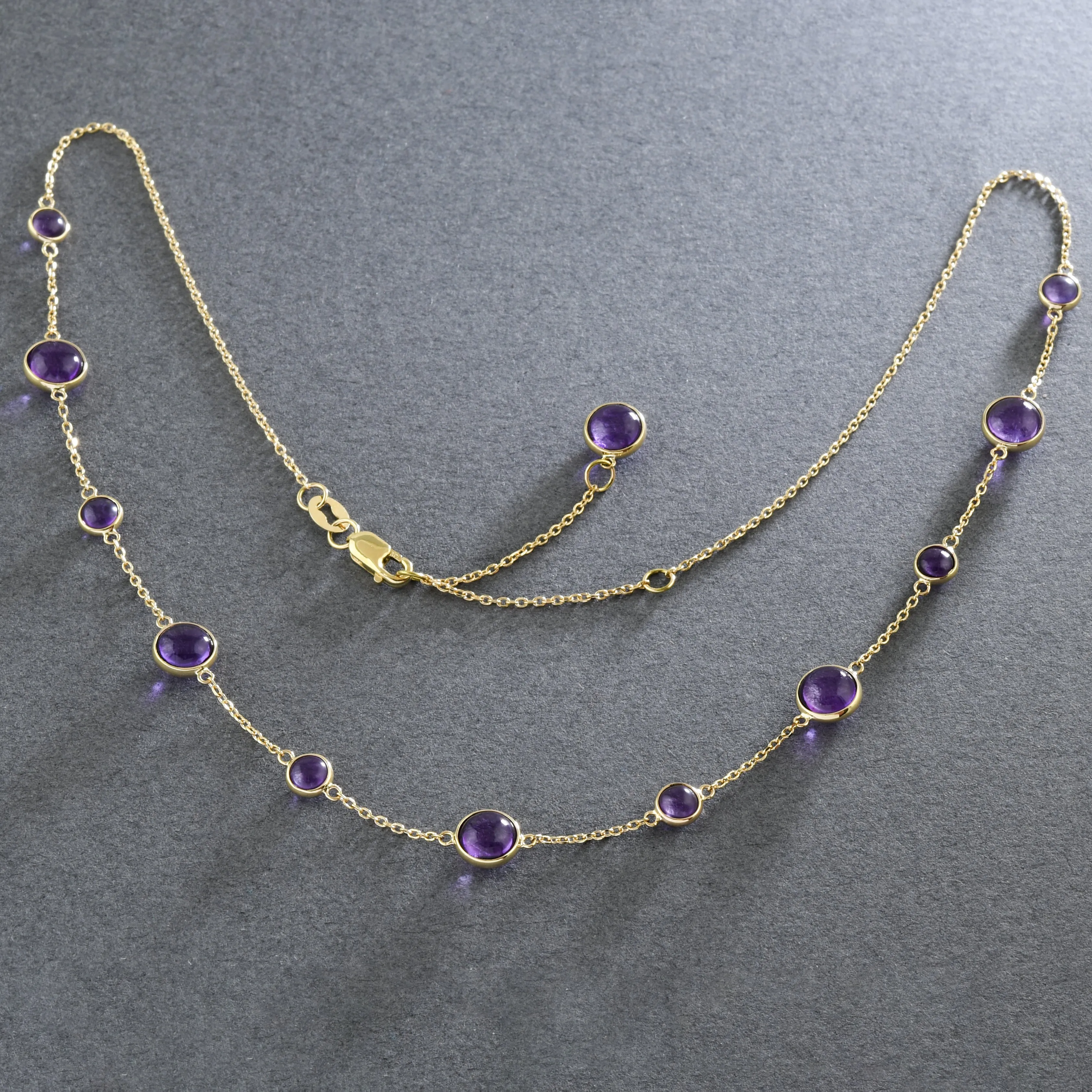 Amethyst Orb Necklace