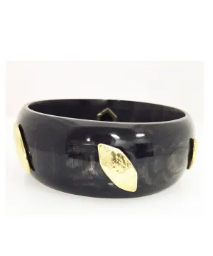 Ashley Pittman Wadi Bangle Dark Horn