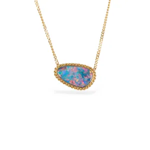 Australian Opal Pixie Dust Necklace