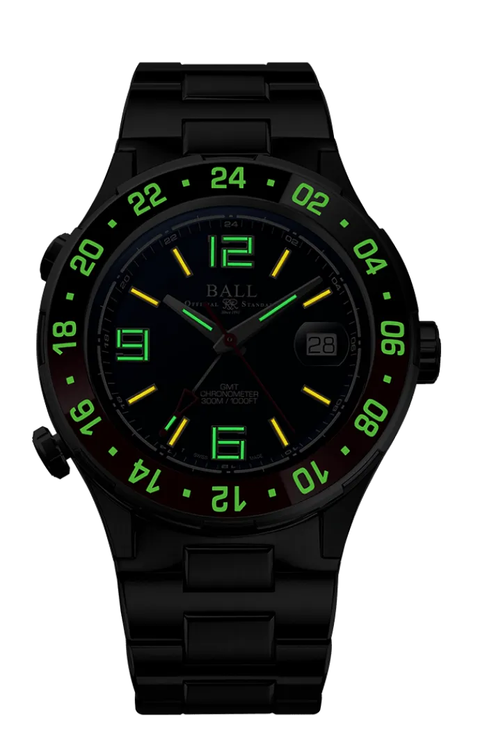 Ball Roadmaster Pilot GMT - DG3038A-S1C-BE