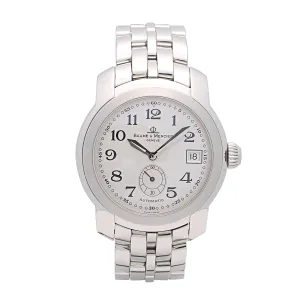 Baume and Mercier Capeland White Dial 39mm Automatic MV045221 (Preowned)