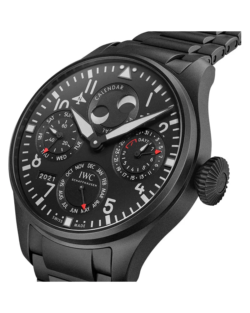 BIG PILOT’S WATCH PERPETUAL CALENDAR TOP GUN CERATANIUM