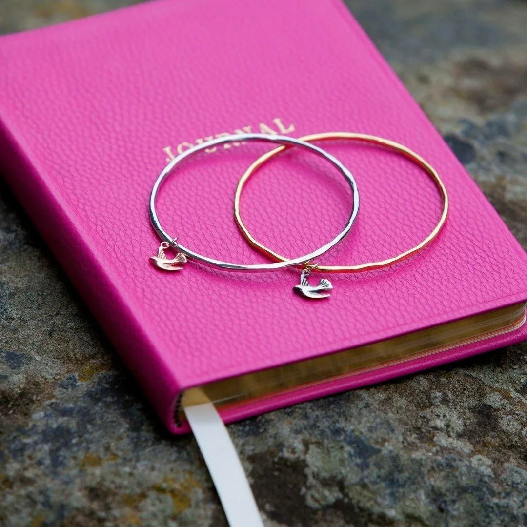 Bird Bangle | Rose Gold - Silver