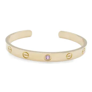 Cartier Pink Gold Pink Sapphire Bracelet