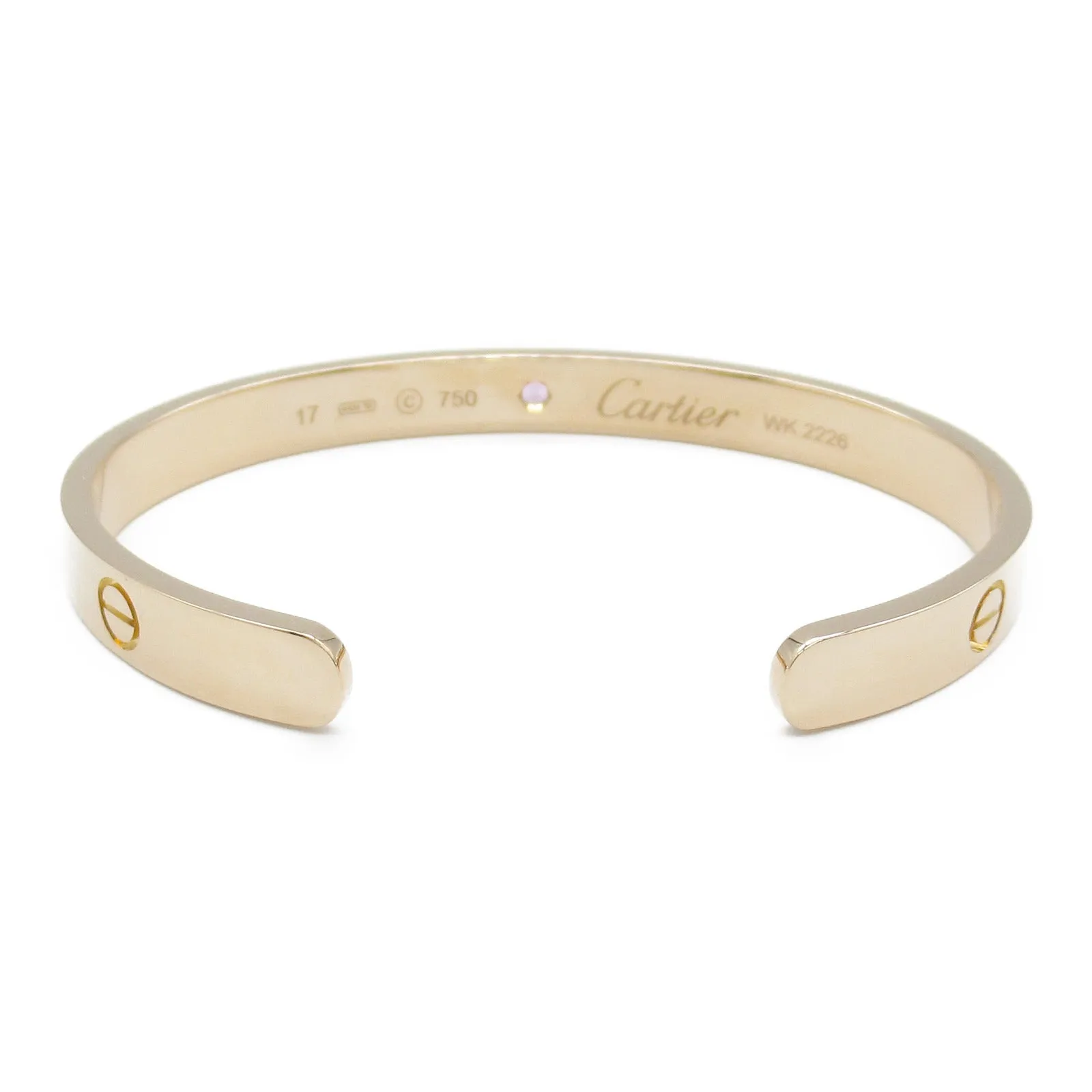 Cartier Pink Gold Pink Sapphire Bracelet