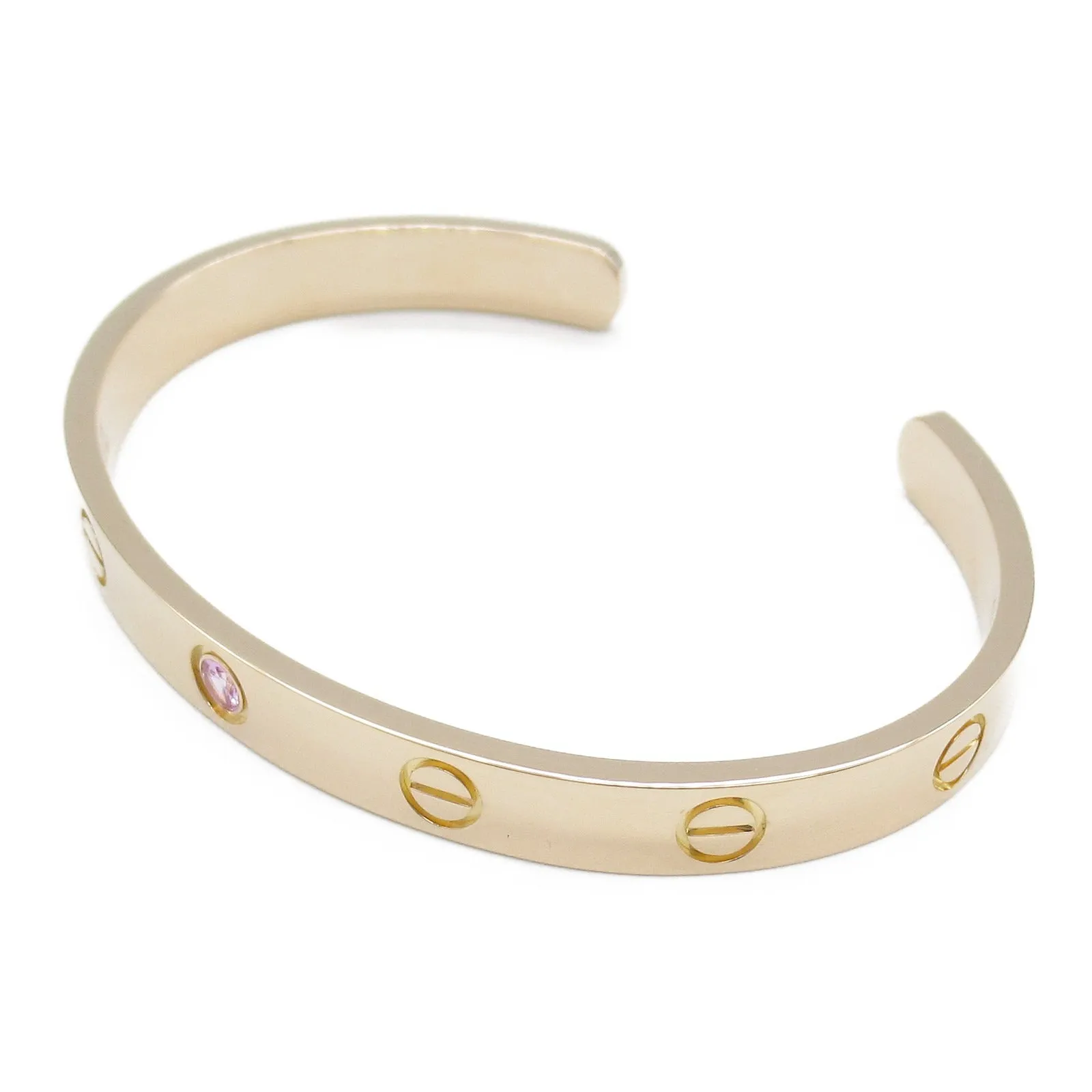 Cartier Pink Gold Pink Sapphire Bracelet