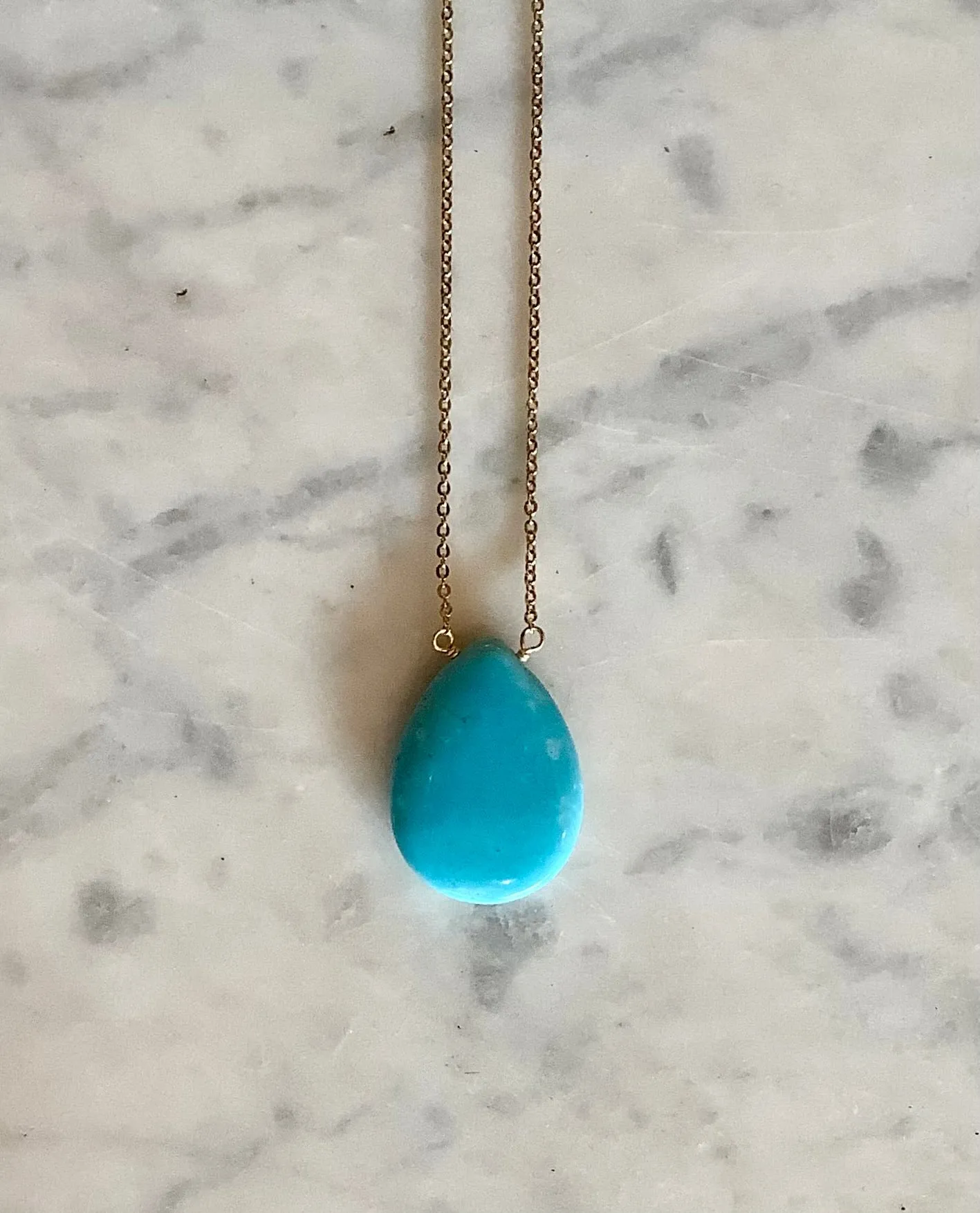 Coastal Turquoise Necklace