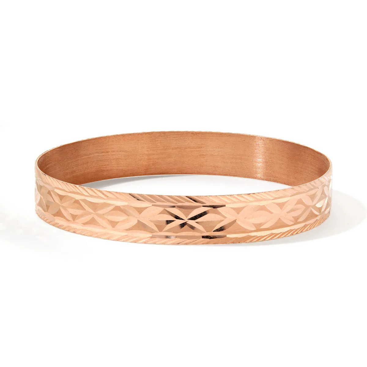 Cut and Carved Bangle - Adult