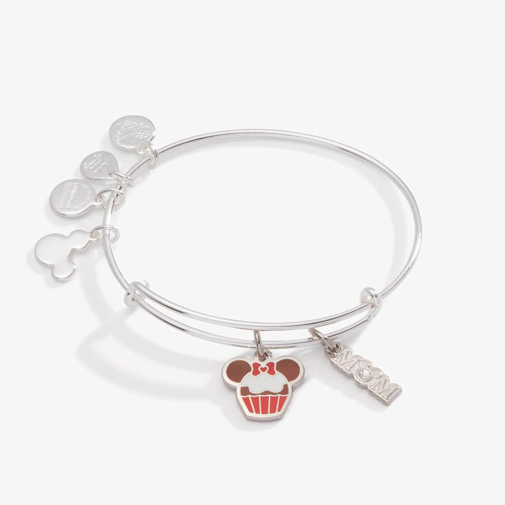 Disney® Minnie Mouse Cupcake   Mom Duo Charm Bangle