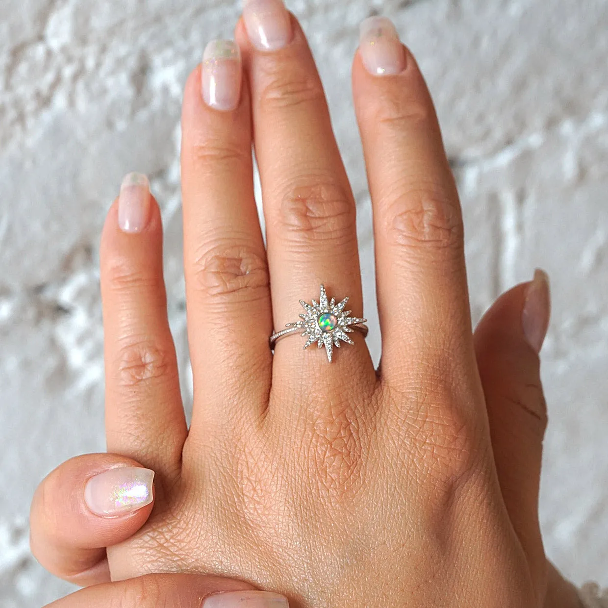 Etoile Opal Ring