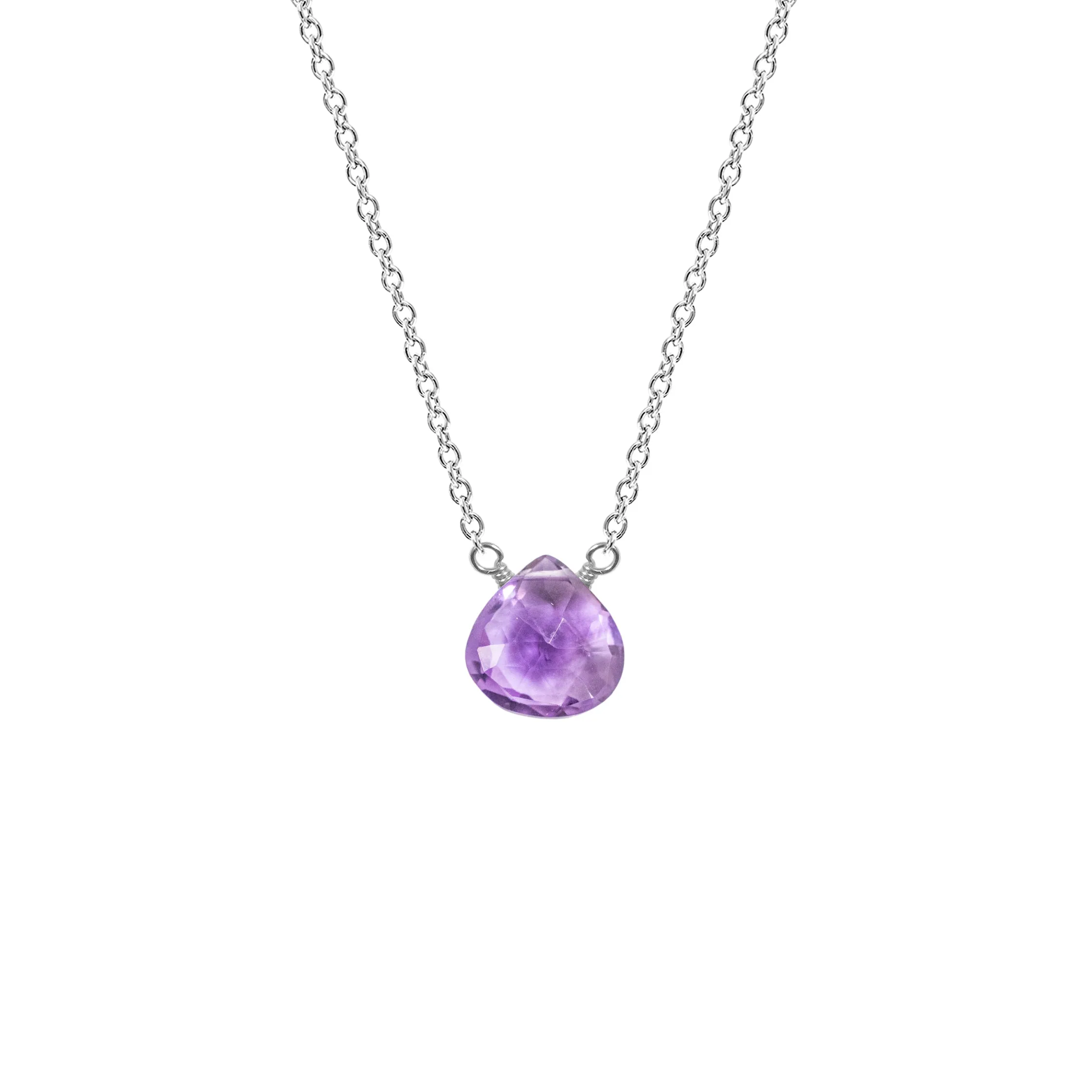 February Birthstone Necklaces