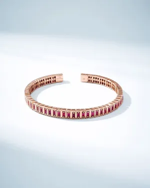 Inlay Ruby Bangle