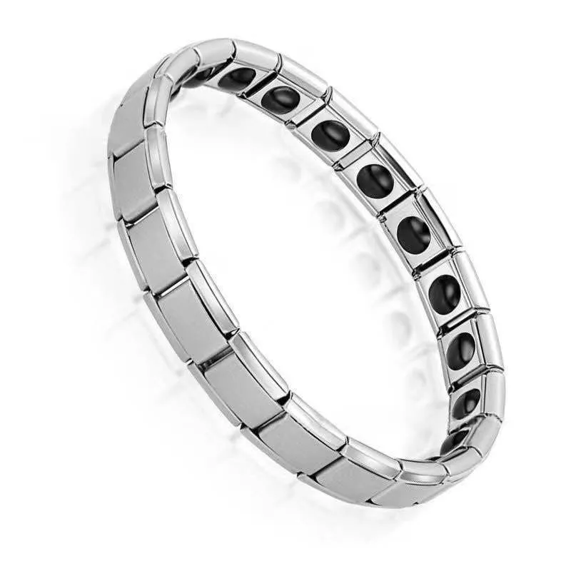 Jewelry Stainless Steel Nourishing Bracelet Health Care Function Couple Stainless Bracelet