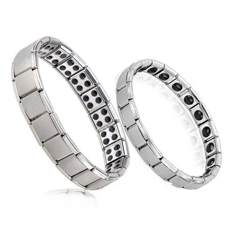 Jewelry Stainless Steel Nourishing Bracelet Health Care Function Couple Stainless Bracelet