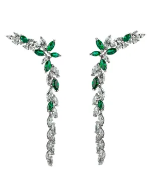 Marquise CZ Crawler Earrings