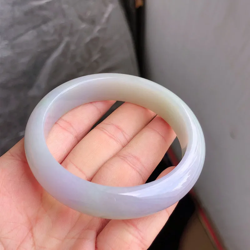 Natural Jade Bangle Jadeite Bangle Internal Diameter 57.5mm NBE067