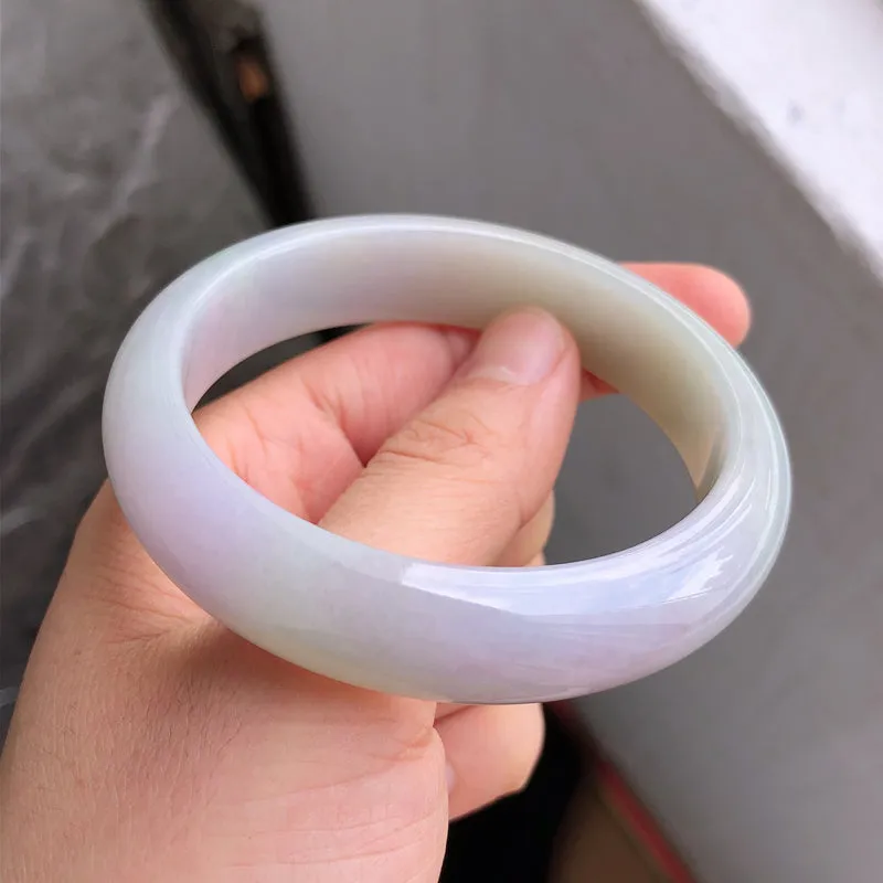 Natural Jade Bangle Jadeite Bangle Internal Diameter 57.5mm NBE067