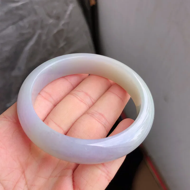 Natural Jade Bangle Jadeite Bangle Internal Diameter 57.5mm NBE067