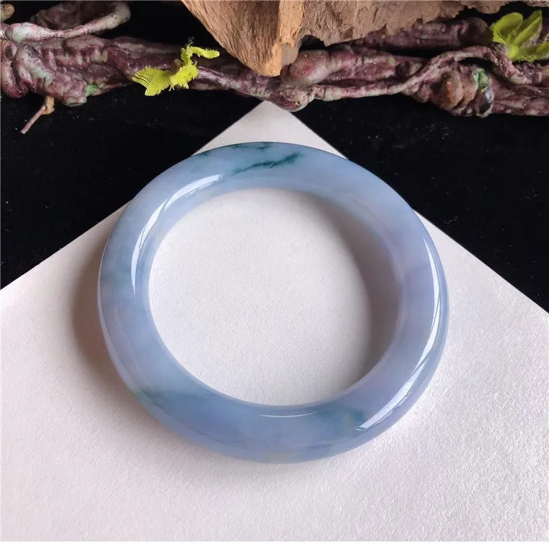 Natural Jade Bangle Jadeite Bangle Internal Diameter 57mm 1R41025