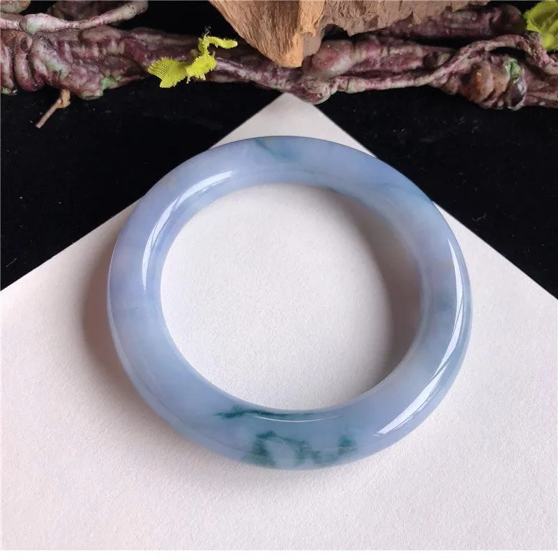 Natural Jade Bangle Jadeite Bangle Internal Diameter 57mm 1R41025