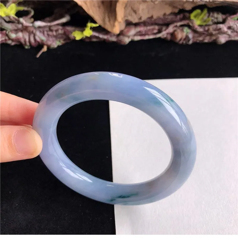 Natural Jade Bangle Jadeite Bangle Internal Diameter 57mm 1R41025