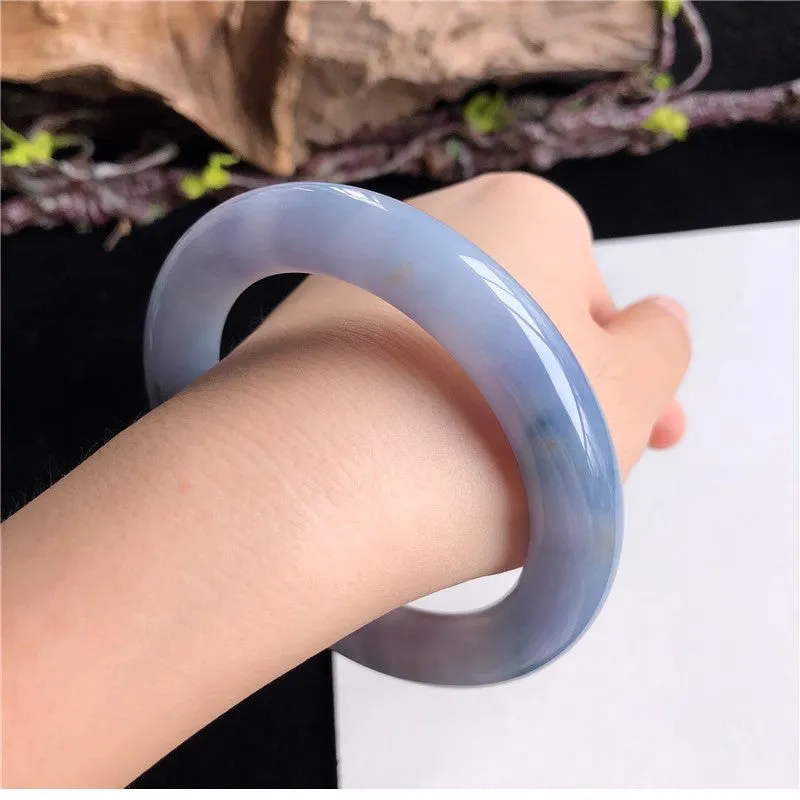 Natural Jade Bangle Jadeite Bangle Internal Diameter 57mm 1R41025