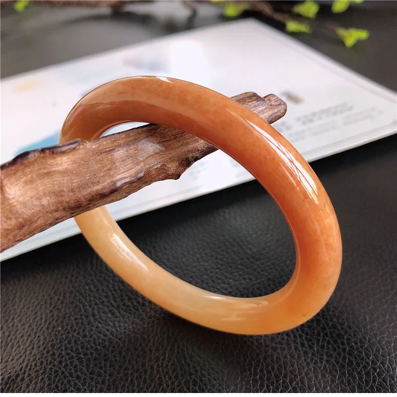 Natural Jade Bangle Jadeite Bangle Internal Diameter 59.3mm 00819