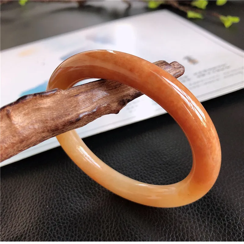 Natural Jade Bangle Jadeite Bangle Internal Diameter 59.3mm 00819