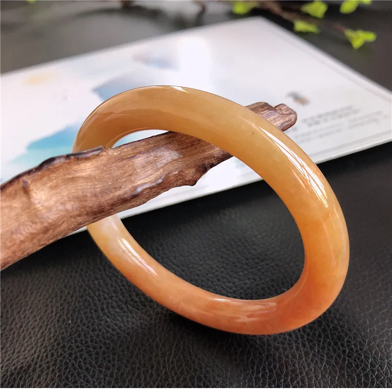 Natural Jade Bangle Jadeite Bangle Internal Diameter 59.3mm 00819