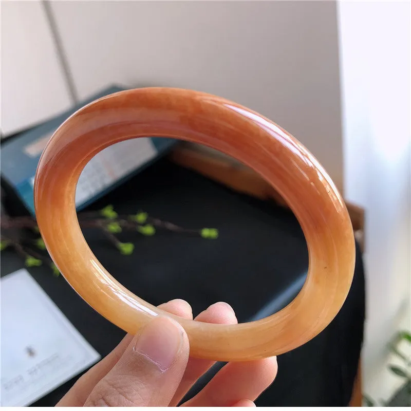 Natural Jade Bangle Jadeite Bangle Internal Diameter 59.3mm 00819