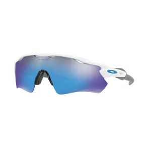 Oakley Radar EV Path White Running Glasses Prizm Sapphire Iridium