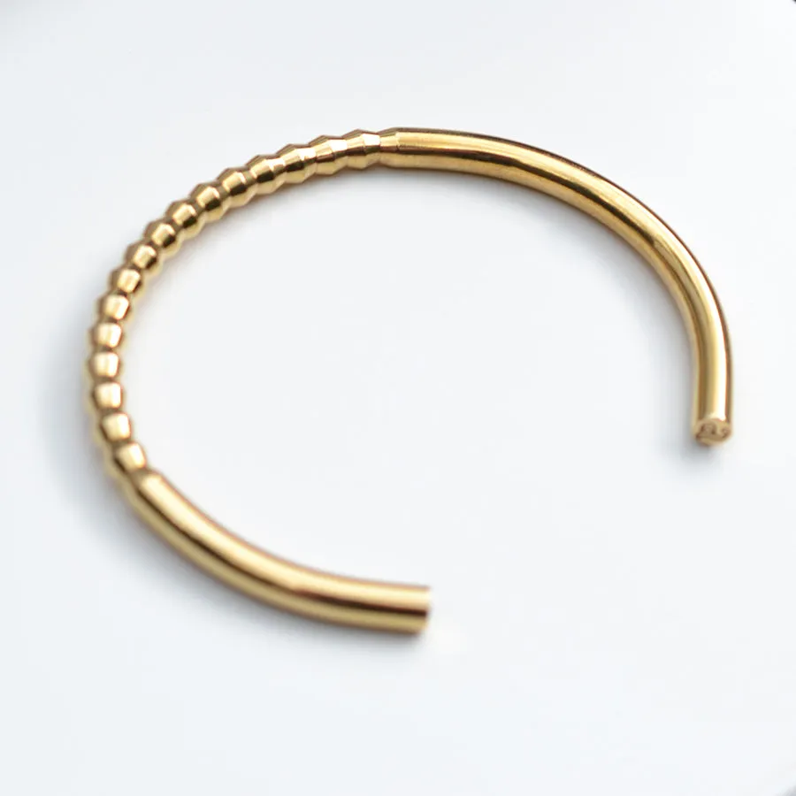 Oscar brass bracelet