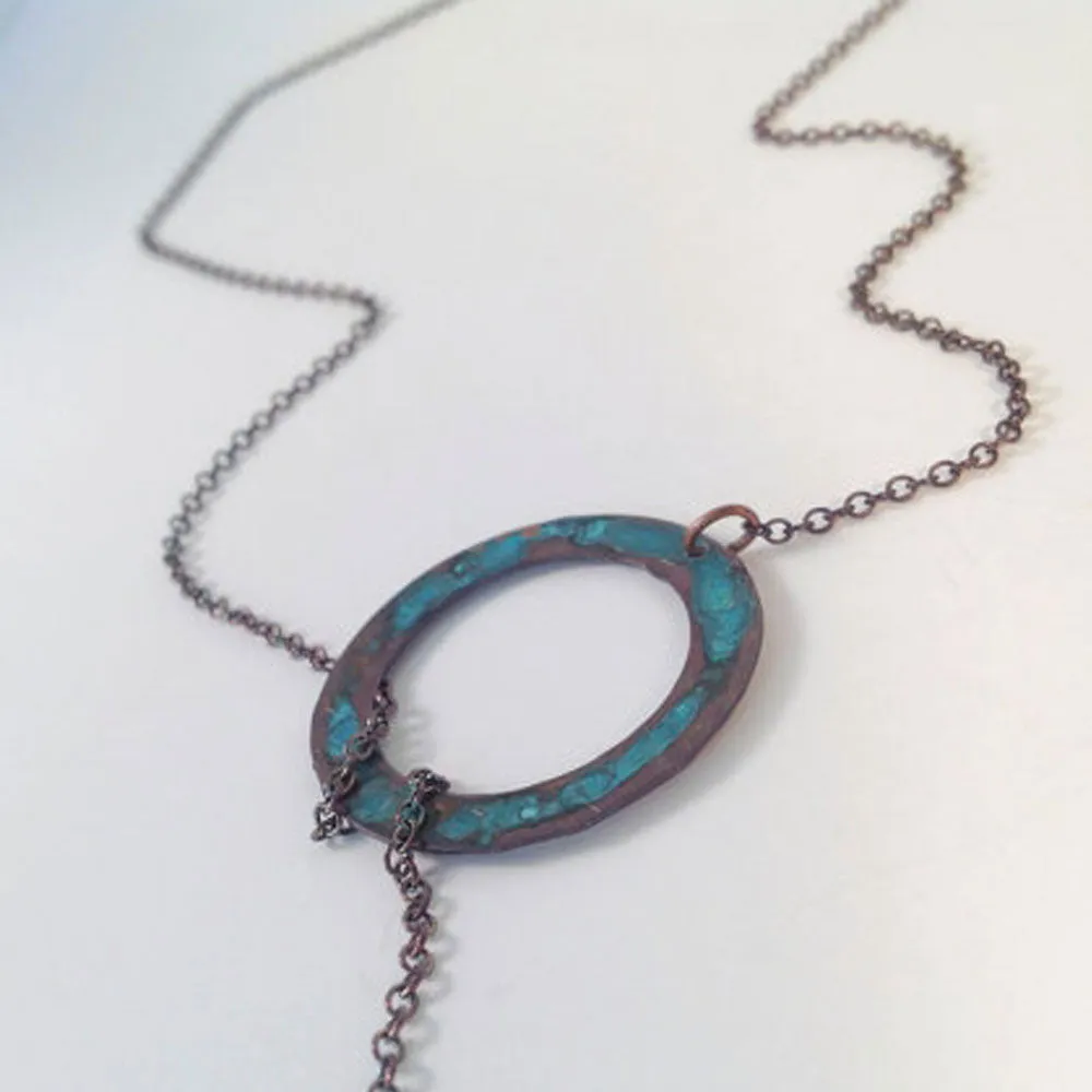 Seascape Lariat Necklace