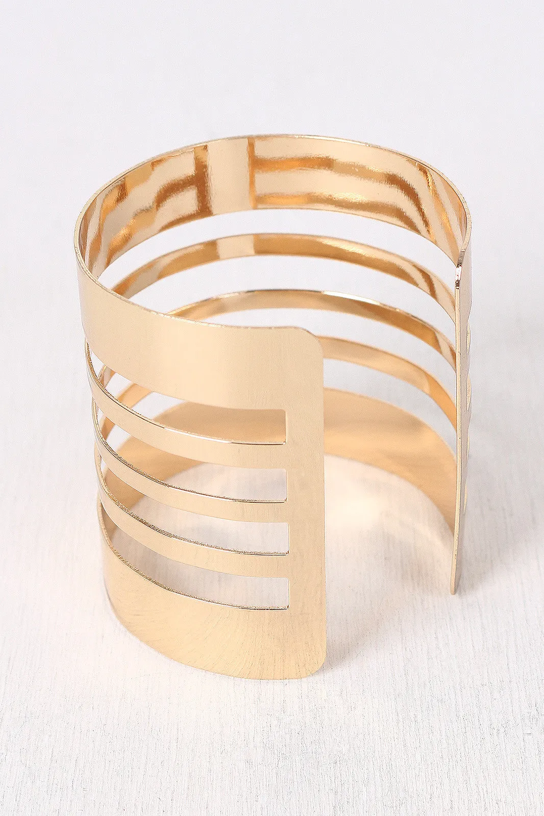 Simple Caged Cuff Bracelet