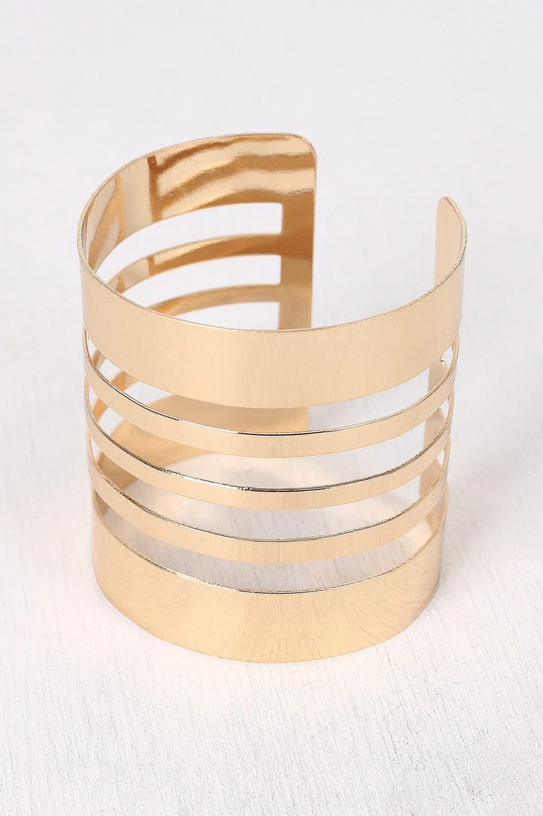 Simple Caged Cuff Bracelet