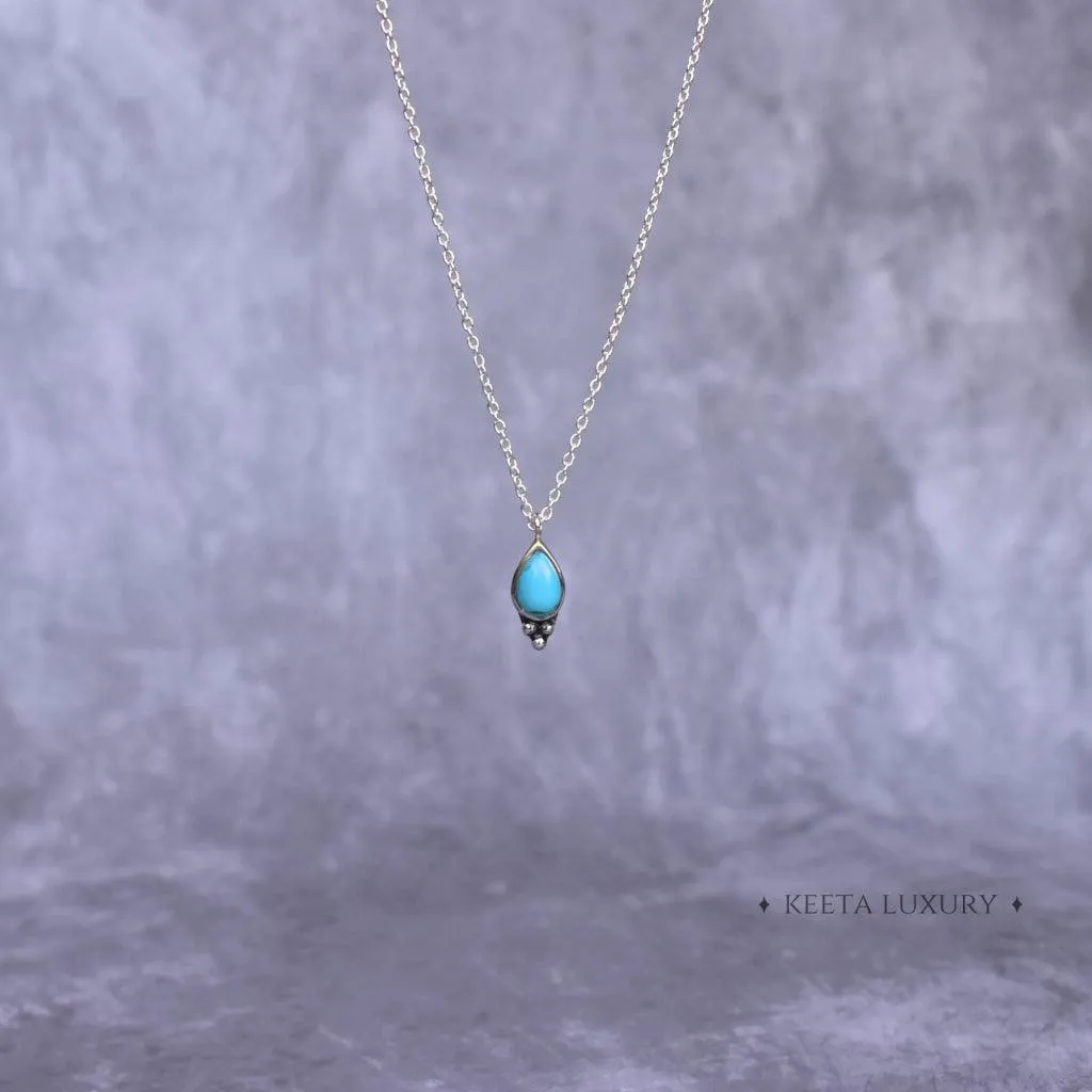 Simplicity Spell - Turquoise Necklace