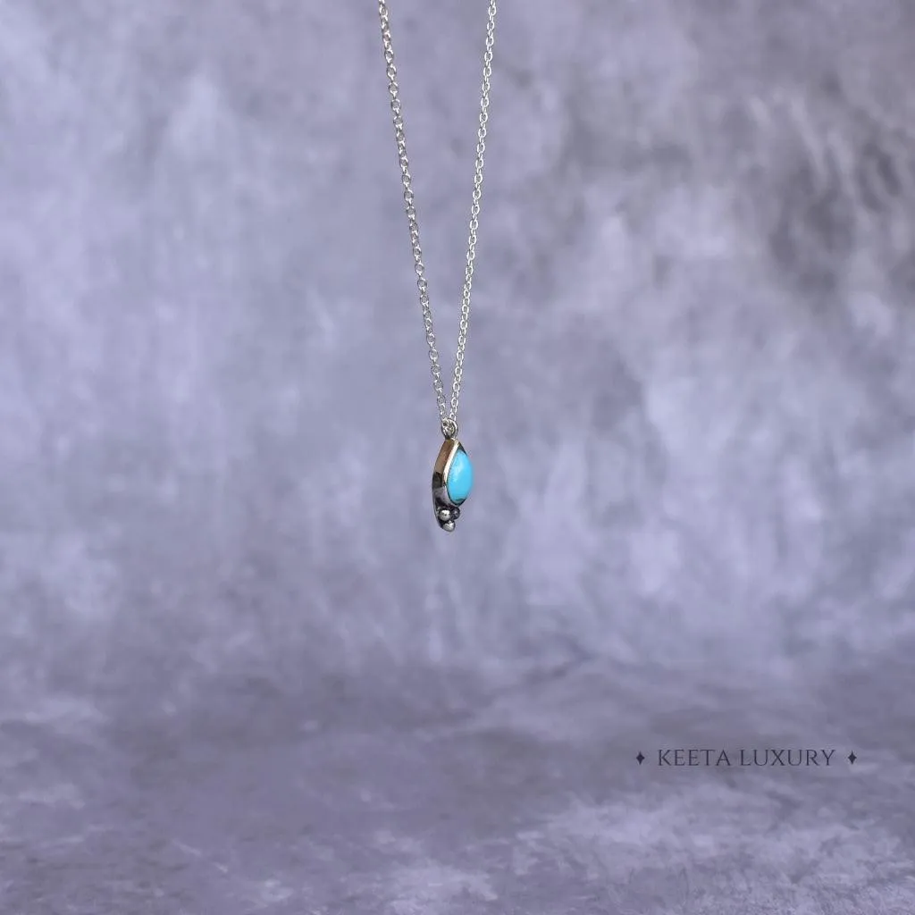 Simplicity Spell - Turquoise Necklace