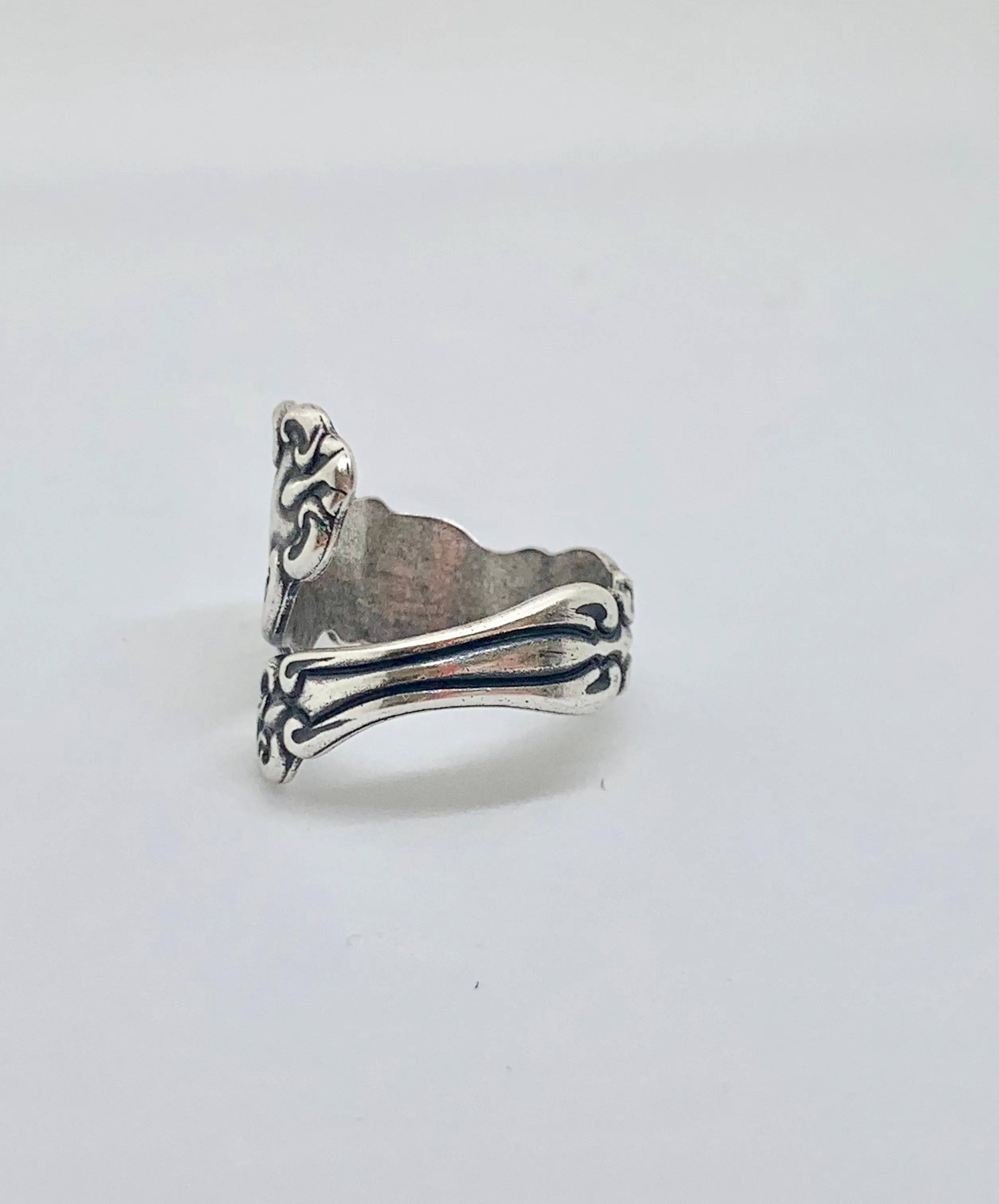 Spoon Ring. Sterling silver ring, silver jewelry, bohemian fashion accessories.