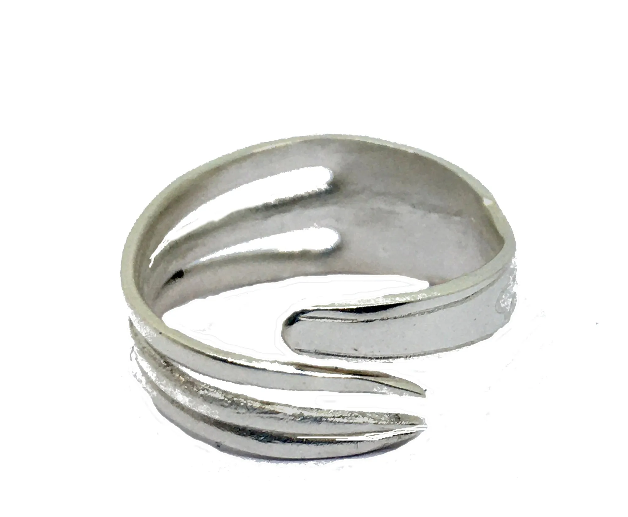 Sterling Silver Fork Ring