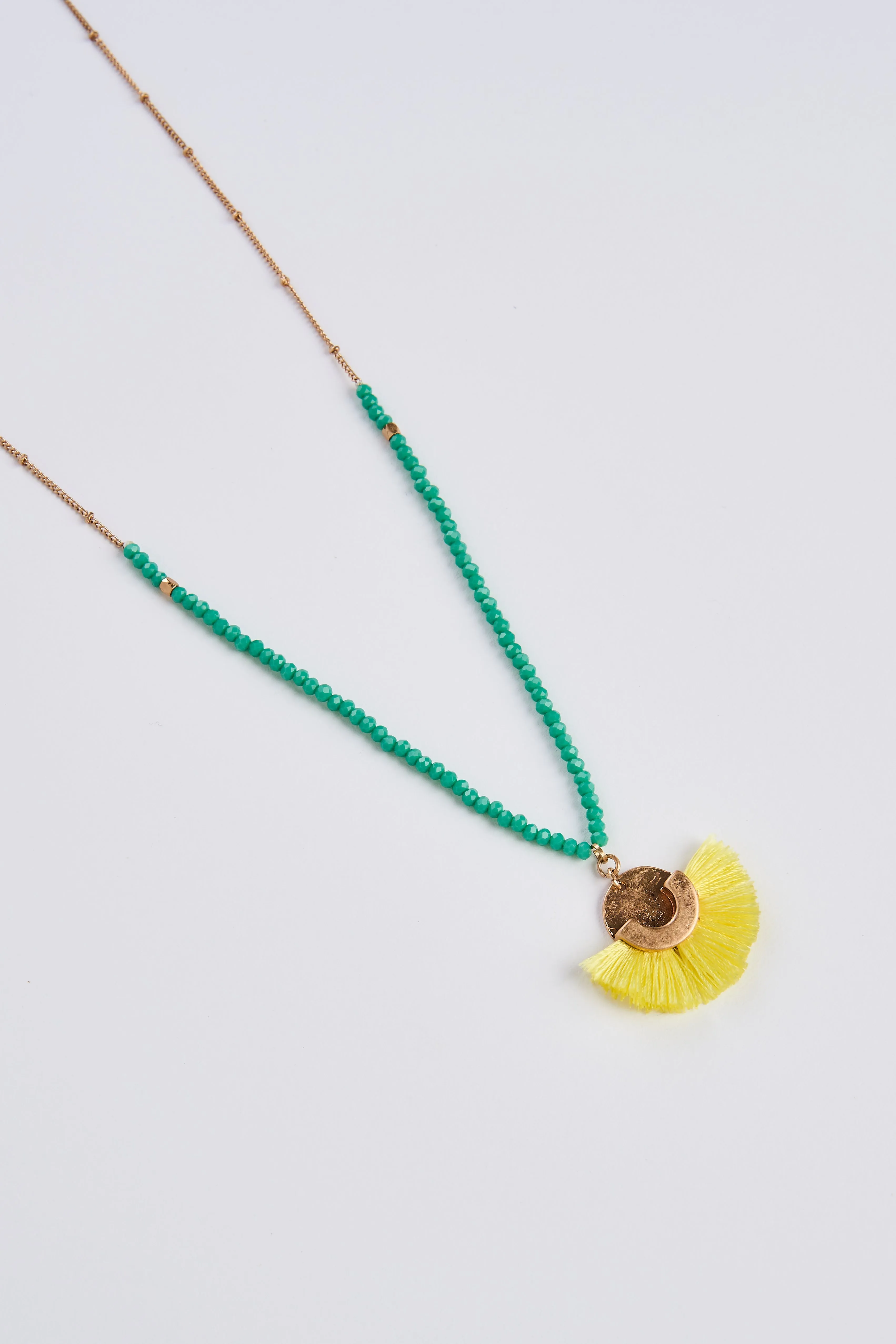 Sunset Frayed Necklace