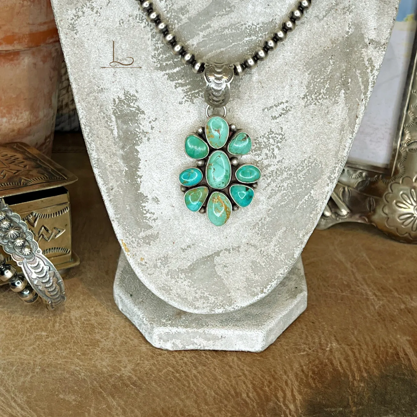 The Kingman Turquoise Pendant