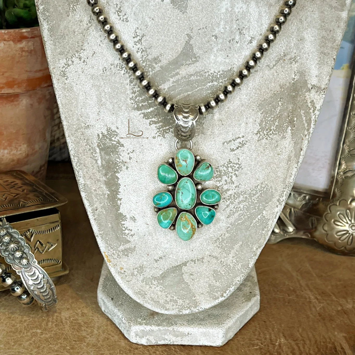 The Kingman Turquoise Pendant