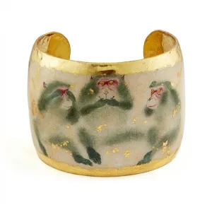 Three Wise Monkeys Cuff